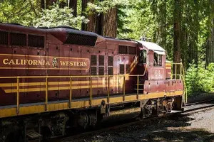 Tour image of Skunk Train: Pudding Creek Express from Fort Bragg