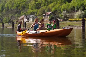 Tour image of Raft on the Elbe river from Děčín to Bad Schandau