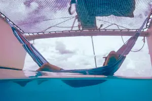 Tour image of Private Catamaran Swim sail snorkel cliff jumping SUP