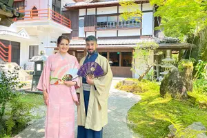 Tour image of Cultural Activities :Kimono, tea ceremony, Calligraphy and Amulet