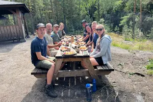 Tour image of National Park Hike & Finnish Smoke Sauna Experience with Campfire Lunch