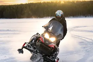 Tour image of Snowmobiles and Huskies