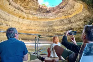 Tour image of Benagil Caves & Coast from Portimão on an Eco-Friendly Catamaran