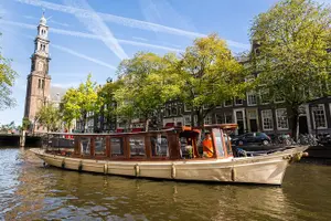 Tour image of Amsterdam Luxury Canal Cruise, Unlimited Drinks & Bites Option