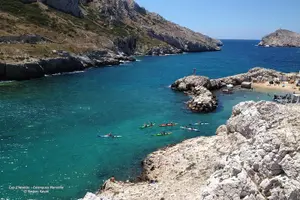 Tour image of A guided day of exploration in sea kayaking, discovery of the National Park.