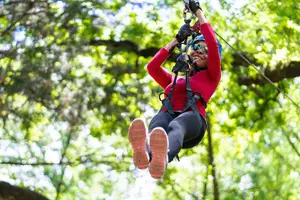 Tour image of 3-Hour Ropes Course & Zip Line Adventure