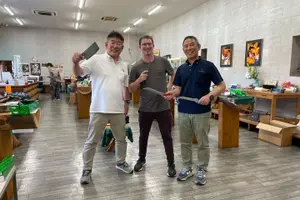 Tour image of Gifu Samurai Sword Town;Japanese Damascus Knife Making Experience