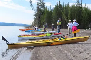 Tour image of 4-Hour Morning Kayak on Yellowstone Lake with Lunch