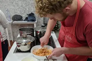 Tour image of Easy Cooking Class Budapest - with Market Walk (local wine & pálinka included)