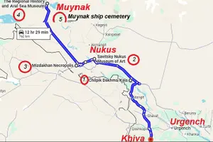 Tour image of Private Daytrip to Muynak and Nukus