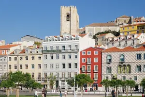 Tour image of Lisbon E-Bike Tour Commerce Square, Mouraria and Alfama