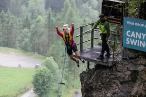 Tour image of Canyon Swing in Grindelwald Glacier Gorge near Interlaken