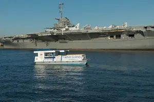 Tour image of Charleston Harbor Sunset Cruise Scenic Views and Dolphin Spotting