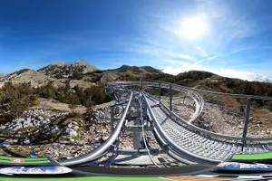 Tour image of Epic 25 Turns Downhill Bike Descent w/ Panoramic Cable Car Ascent