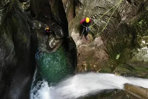 Tour image of Canyoning discovery 3h in Grenoble (high Furon canyon)