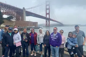Tour image of Golden Gate Bridge Muir Woods Sausalito with Optional Alcatraz