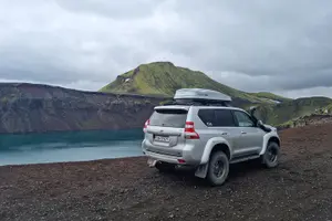 Tour image of Private Day Trip in Landmannalaugar South Region area on a 4x4 truck