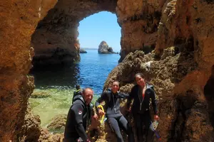 Tour image of Visit Secret Caves, Hidden Beaches and Snorkel in Alvor, Portugal