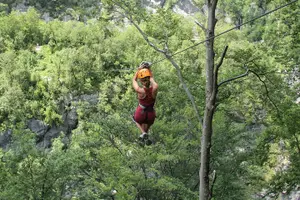 Tour image of Bovec Zipline - canyon Ucja - the longest zipline in Europe