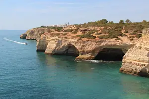 Tour image of Benagil Cave by Boat + Carvoeiro + AlgarSeco Caves by Minivan from Lagos