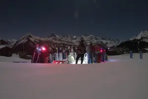 Tour image of Night Sledding with Fondue