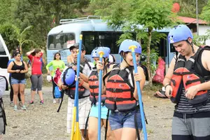 Tour image of Full Day Class II-III Rafting and Canyoning Rappelling from La Fortuna-Arenal