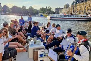 Tour image of Open Electric Boat Ride in Stockholm with Live-Guide (EN/DE)