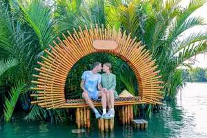 Tour image of Hoi An Basket Boat Ride in Water Coconut Forest