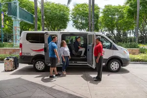 Tour image of Shared Airport Departure Transfer: Anaheim, Buena Park or Garden Grove to LAX International Airport
