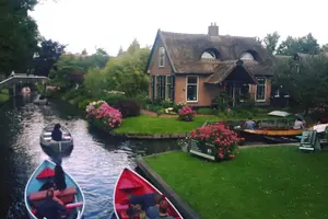 Tour image of Giethoorn Day Tour from Amsterdam with Small Boat Ride