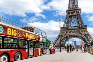 Tour image of Big Bus: Paris Hop-on Hop-off Bus Tour with Optional Seine River Cruise