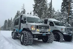 Tour image of Yellowstone Old Faithful Snowcoach Tour from Jackson Hole