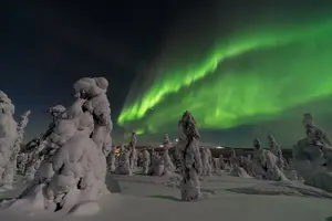 Tour image of Northern Light Safari by Snowmobiles From Levi