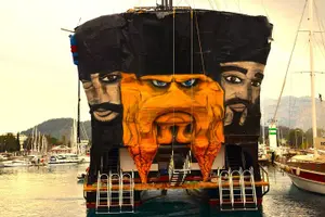 Tour image of Red Dragon Pirate Ship with Foam Party Free Lunch and Swim Breaks