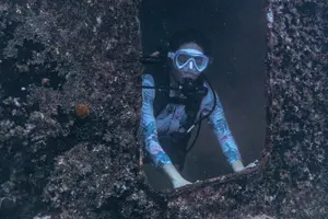Tour image of Waikiki 2 Tank World Class Wreck SCUBA Diving - Certified Only