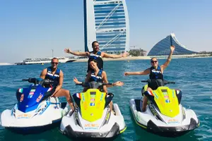Tour image of Dubai: 30min Jet Ski: Burj Al Arab w Pics, Videos, free Ice Cream