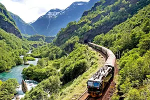 Tour image of Cruise Special: Private Trip To Canyons And Waterfalls With Flåm Railway