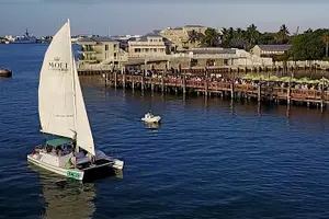 Tour image of Small Group Key West Adult Sunset & Moët Sail & Amazing Cheeses
