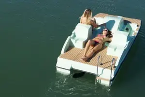Tour image of Pedal boat rental on Lake Annecy from Veyrier-du-Lac
