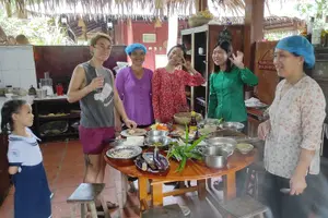 Tour image of Cooking class & Vibrant Mekong Market by Scooter (Half-Day)
