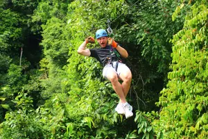 Tour image of Zip lining, rappel and a Tarzan Swing
