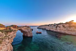 Tour image of Dolphin Watching and Caves Cruise