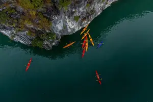 Tour image of Cat Ba Abseiling Tour - Explore The Biggest Lagoon of Lan Ha Bay