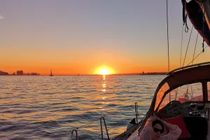 Tour image of Lisbon Sunset Sailing Tour on Luxury Sailing Yacht with 2 Drinks