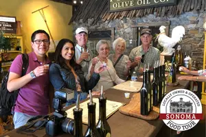 Tour image of #1 Sonoma Walking Food, Wine Tasting & History Tour (Public Tour)