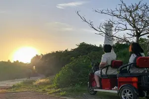 Tour image of 2h 3-seater electric trike rental (Ishigaki, Okinawa)