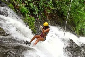 Tour image of 5 Hour Off-Road ATV+ Zipline+ Waterfall Rappelling+ Tractor Jungle Tour