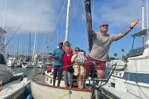 Tour image of Experience Oceanside Sailing with Whales and dolphins!