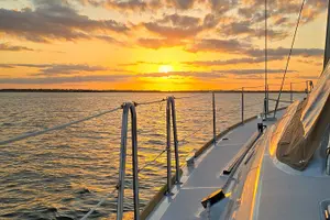 Tour image of Private Sunset Sail BYOB Dolphin/History Tours on 43ft Mystique