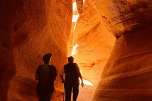 Tour image of Peek-a-boo Slot Canyon Tour and Sandboarding UTV Adventure